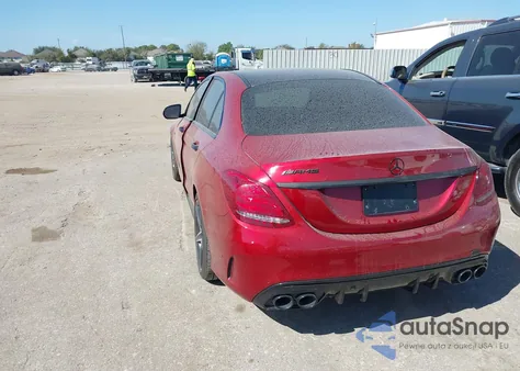 2016 Mercedes-Benz C 450 Amg 4Matic z USA, uszkodzony, nr VIN 55SWF6EB3GU077980